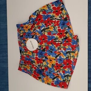 NWT 2 SHEIN VCAY Shorts Tropical Prints Size 4